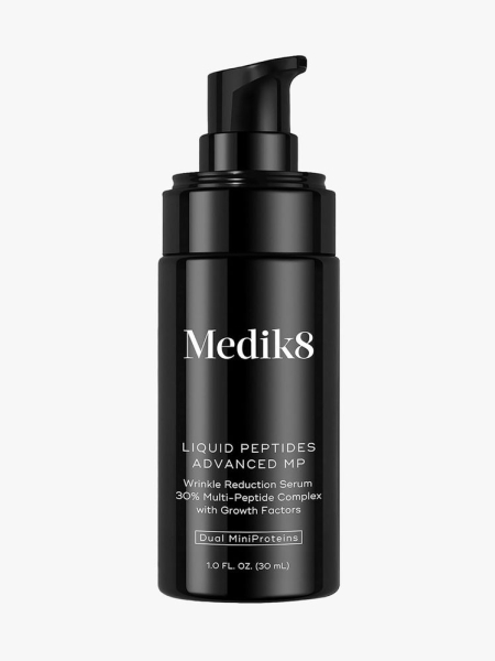 Medik8 Liquid Peptides Advanced MP in branded component on a light gray background